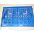 strong mesh plastic foldable crate/container